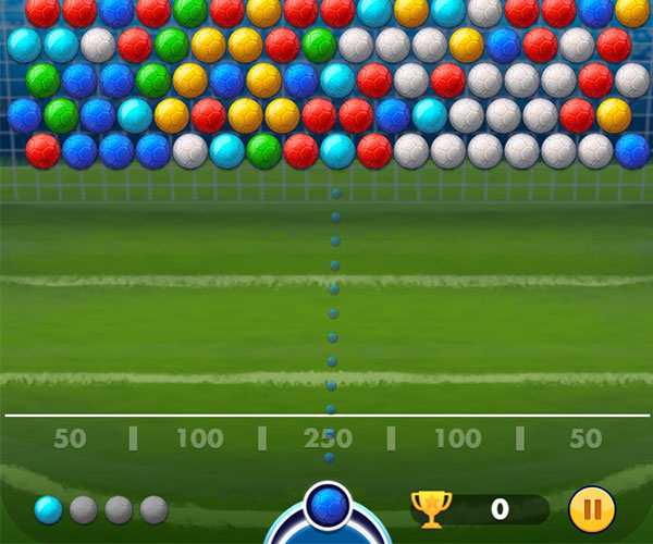 Bubble Shooter Soccer 2